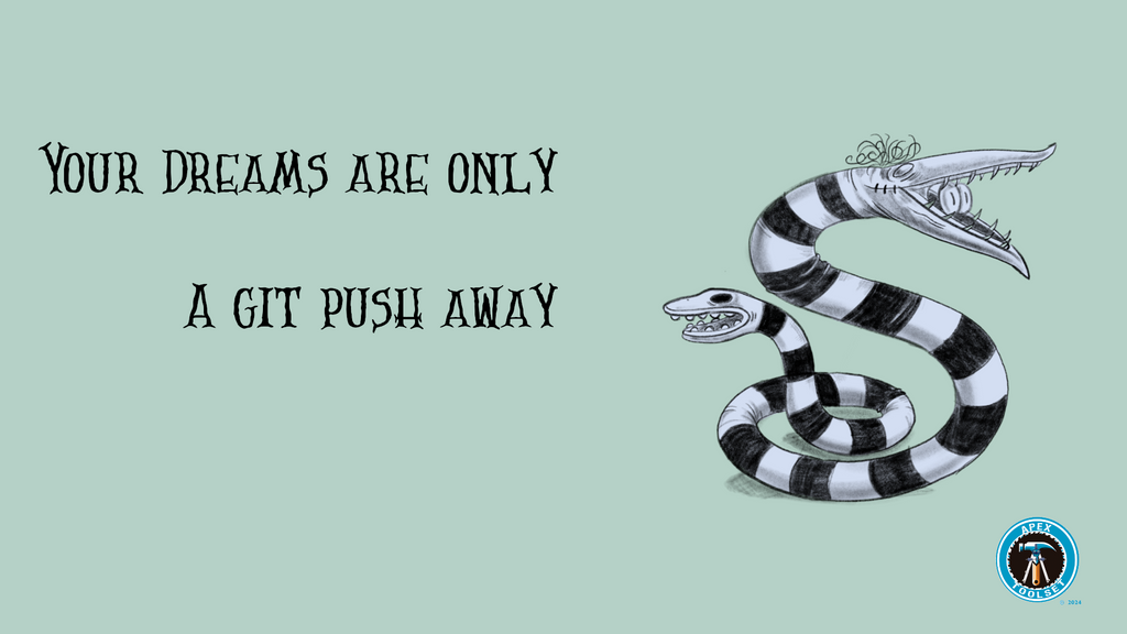 a git push away cup artwork