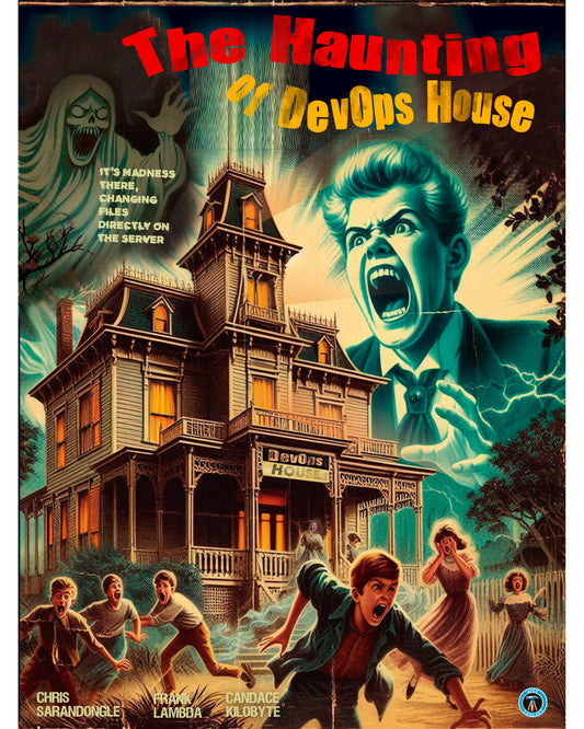 The haunting of DevOps house print artwork